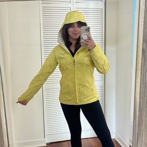 Yellow Patagonia Rain Jacket